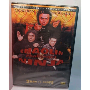 Shaolin Challenges Ninja (DVD, 1978, 2001) Limited Collectors Edition Region All